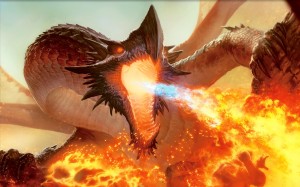 Fire-breathing-Dragon