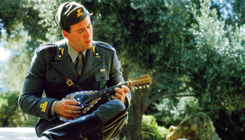 8. Nicholas Cage in Captain Corelli's Mandolin (2001)